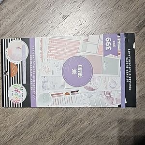 Happy Planner Neutral Watercolors Big sticker book